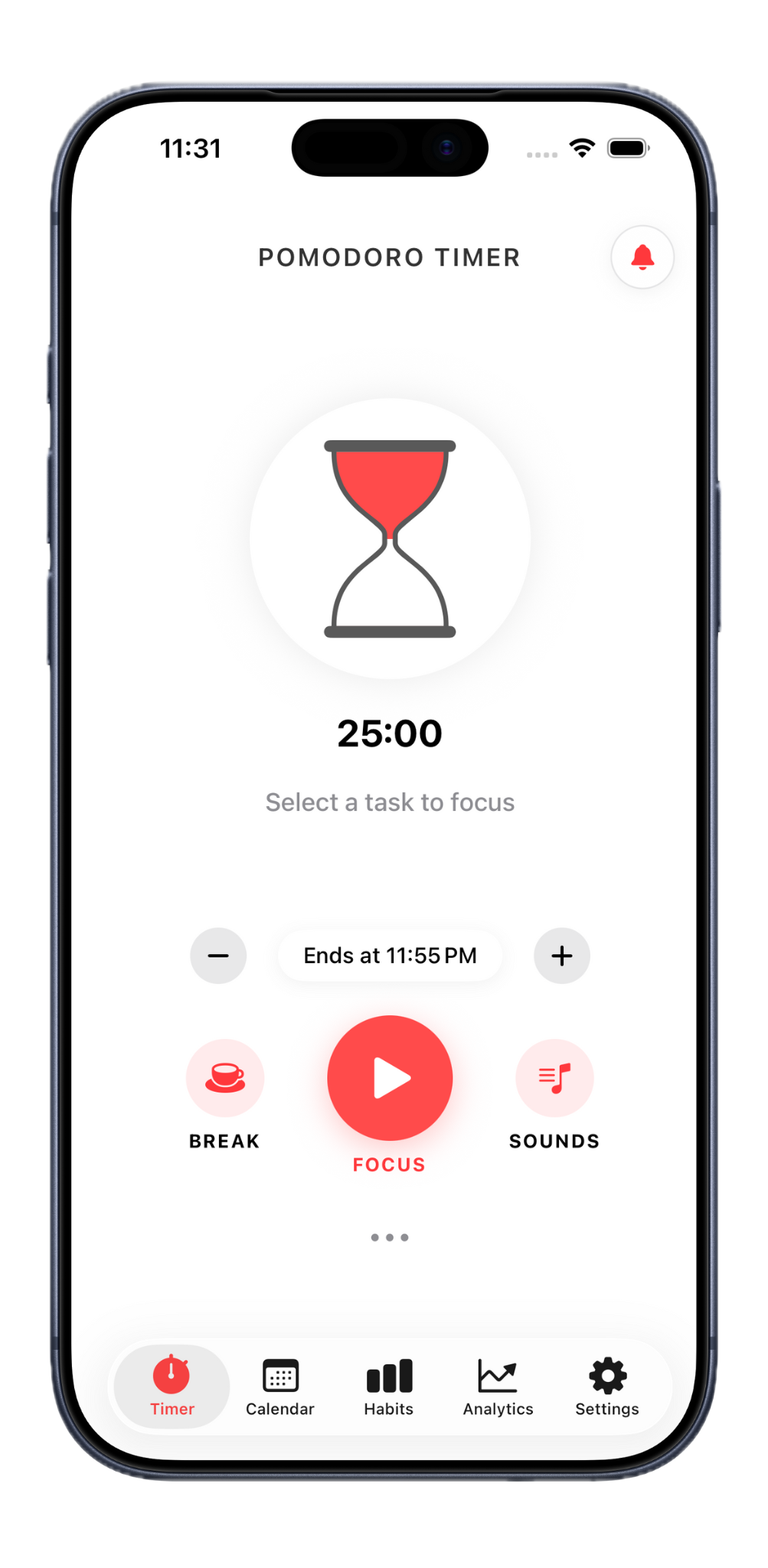 Plan Todo mobile app preview